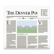 Book cover: Denver Post (Current newspaper). Book cover: Denver Post (Current newspaper).