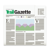 Book cover: Estes Park Trail Gazette (Current newspaper). Book cover: Estes Park Trail Gazette (Current newspaper).